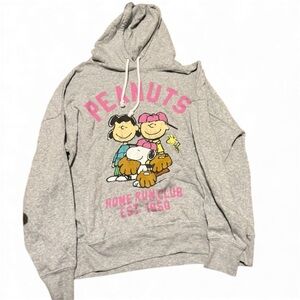 Peanuts Gray Fleece Hoodie